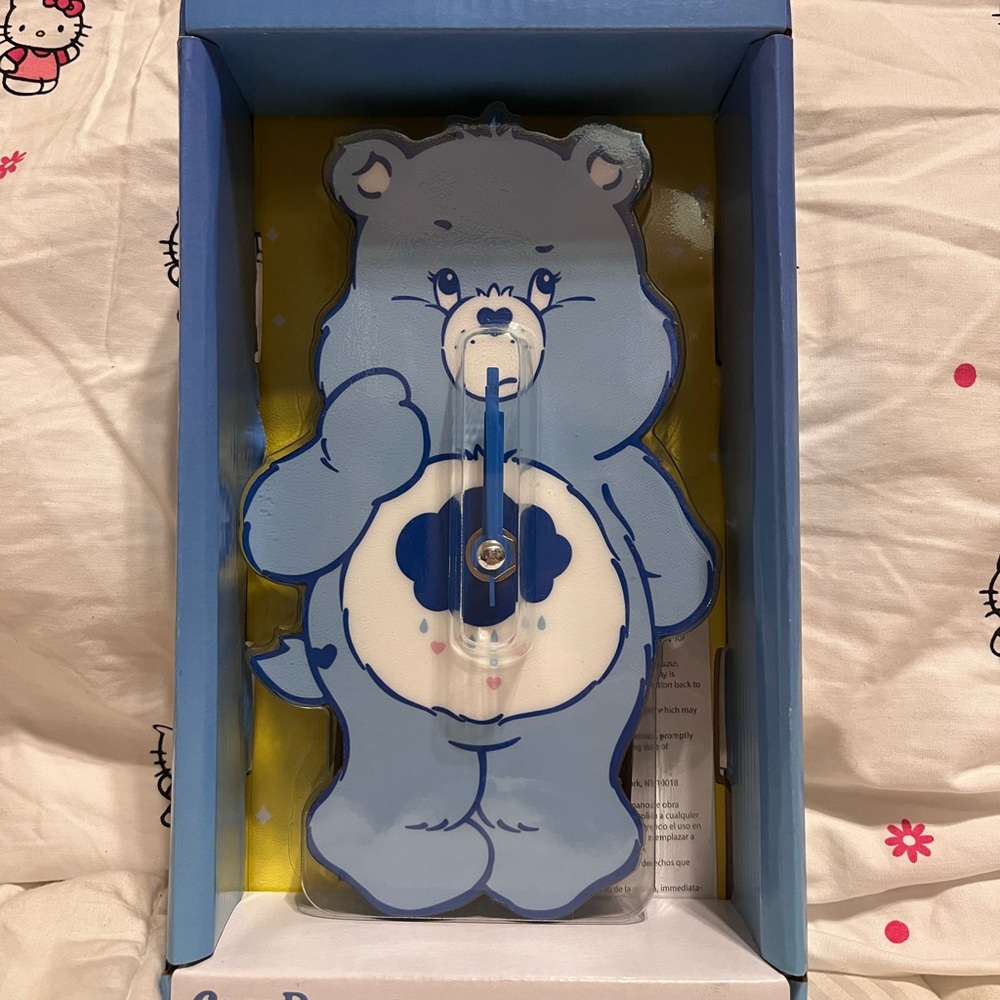 Carebears limited edition table side clock